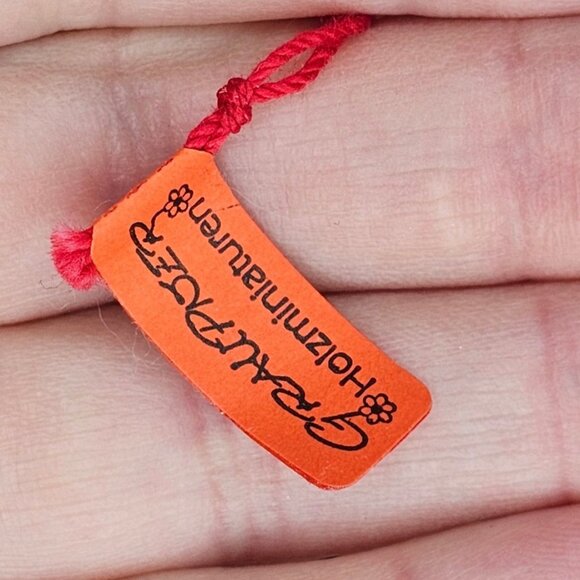 Graupner Holzminiaturen Erzgebirge Wooden Christmas Tree Toys Ornament Germany - Picture 6 of 8